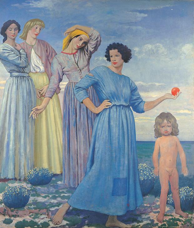 Augustus E. John (Welsh-British, 1878–1961), The Way Down to the Sea, 1909–11.