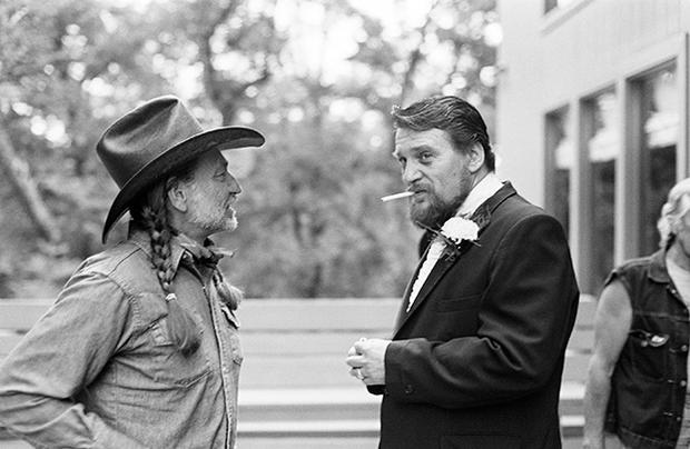 Willie and Waylon, 1985. Archival pigment print.