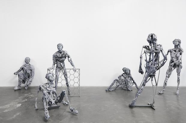Paweł Althamer, Venetians, 2013. Exhibition view: Venice Biennale, 2013. Photo: Jens Ziehe, Berlin. Courtesy the artist, Foksal Gallery Foundation, Warsaw, and neugerriemschneider, Berlin Paweł Althamer, Venetians, 2013. Exhibition view: Venice Biennale, 2013. Photo: Jens Ziehe, Berlin. Courtesy the artist, Foksal Gallery Foundation, Warsaw, and neugerriemschneider, Berlin