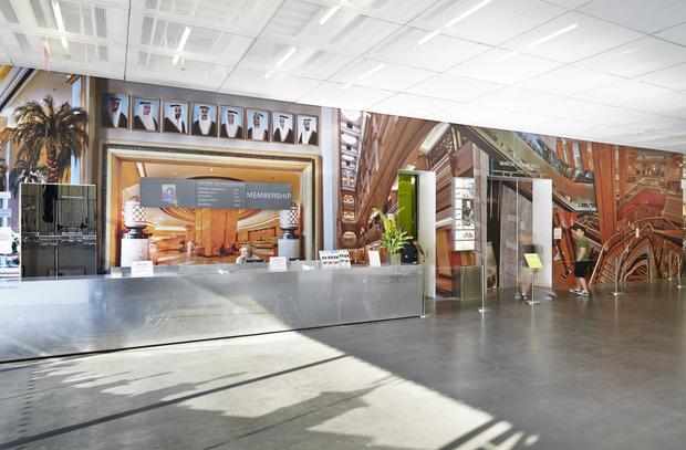 GCC (est. 2013 Dubai; live in New York, London, Kuwait City, Beirut, and Dubai), The One and Only Madinat New Museum Royal Mirage, 2014.