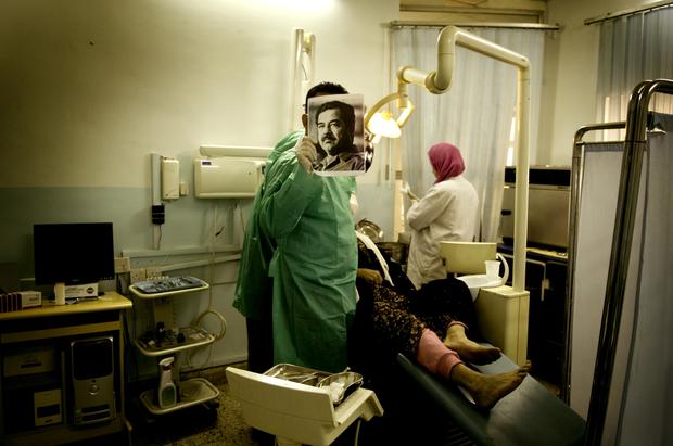 Jamal Penjweny, “Saddam is Here,” 2010.