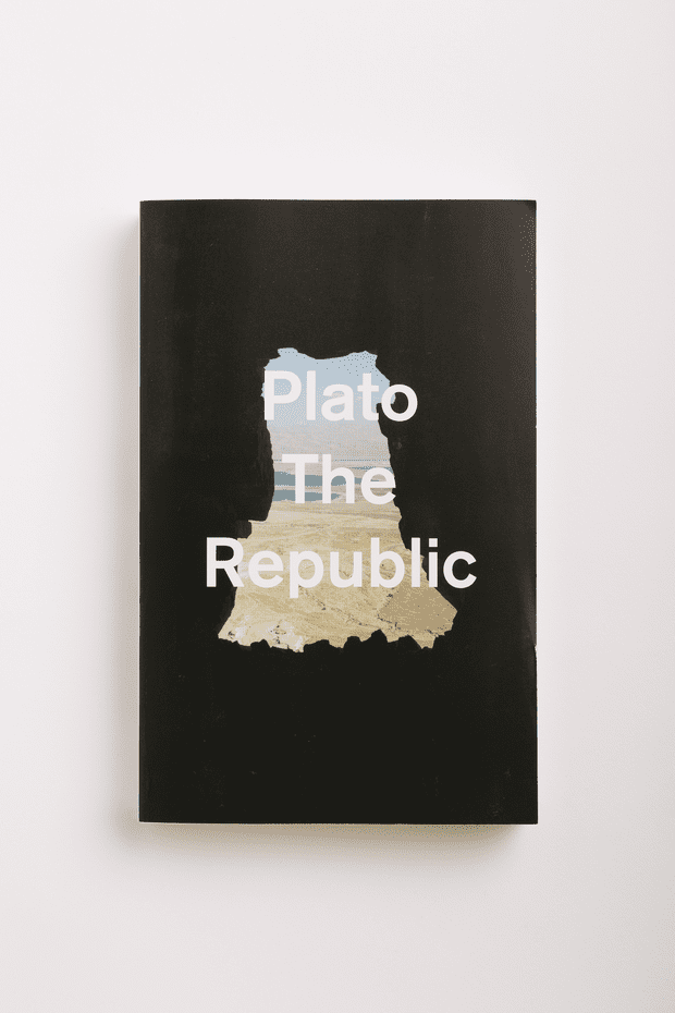 The Republic by Plato. From Cover by Peter Mendelsund
