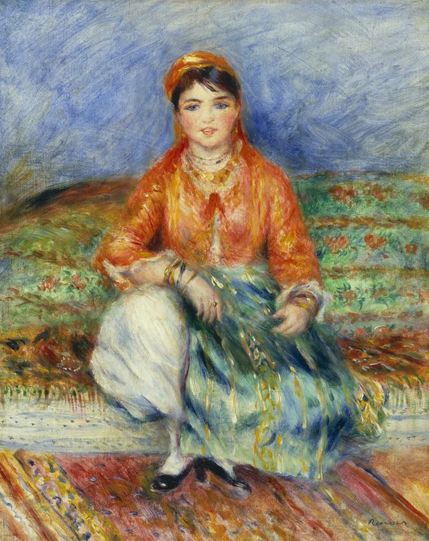 Pierre-Auguste Renoir (French, 1841-1919), Algerian Girl, 1881.