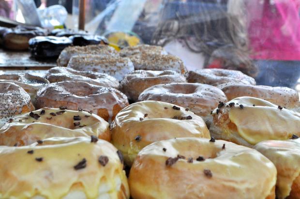 Donuts from Dough at Smorgasburg Donuts from Dough at Smorgasburg