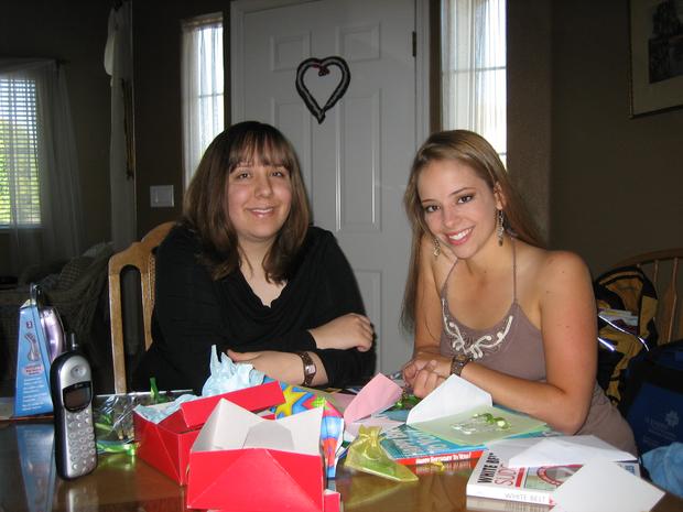 Teresa and Katie today