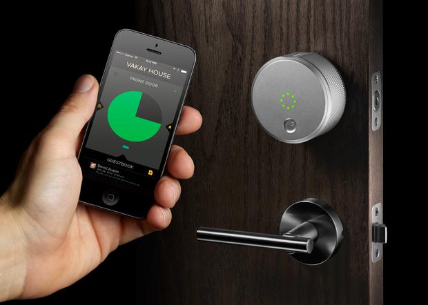 August smart lock, designed by Yves Behar