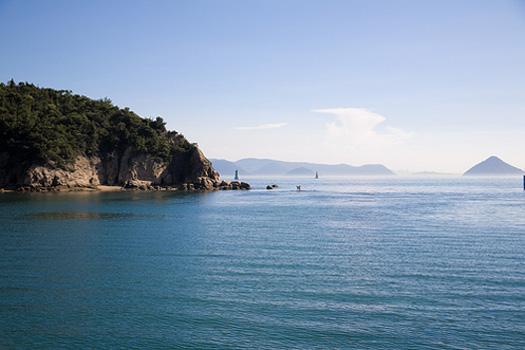The island of Naoshima is 400 miles southwest of Tokyo, in the Inland Sea.