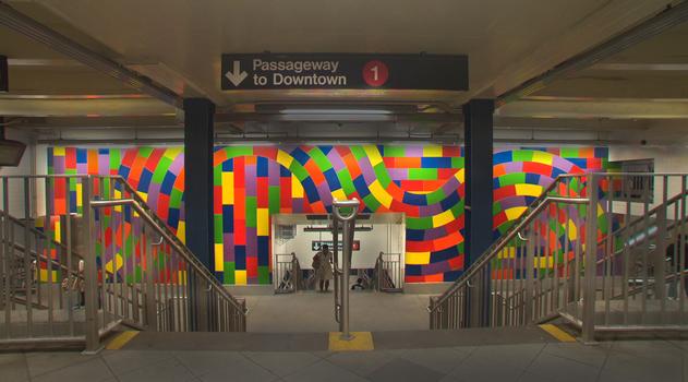 A scene from Chris Teerink’s documentary 'Sol LeWitt,' showing an installation by the Sol LeWitt. A scene from Chris Teerink’s documentary