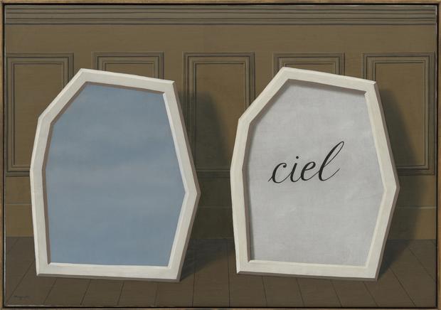 René Magritte (Belgium, 1898-1967). Le Palais de rideaux, III (The Palace of Curtains, III). 1928-29.