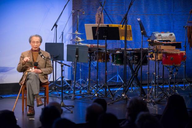 Chou Wen-chung at 'From China to America' at New York HIstorical Society on Jan. 10, 2014