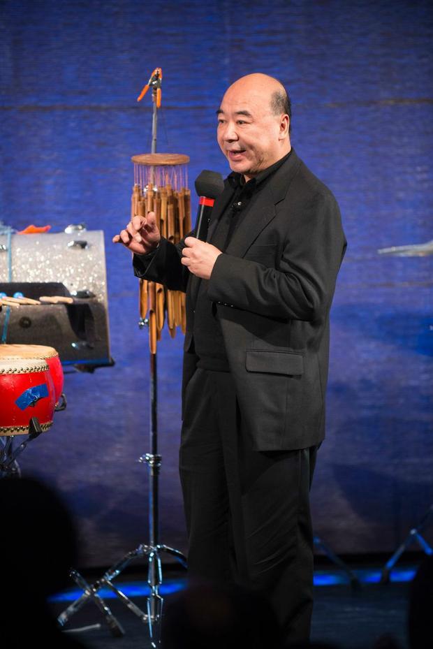 Zhou Long at 'From China to America' at New York HIstorical Society on Jan. 10, 2014