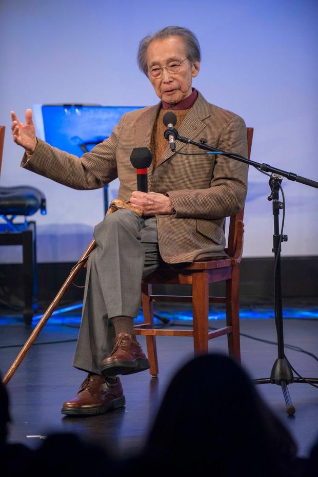 Chou Wen-chung at 'From China to America' at New York HIstorical Society on Jan. 10, 2014