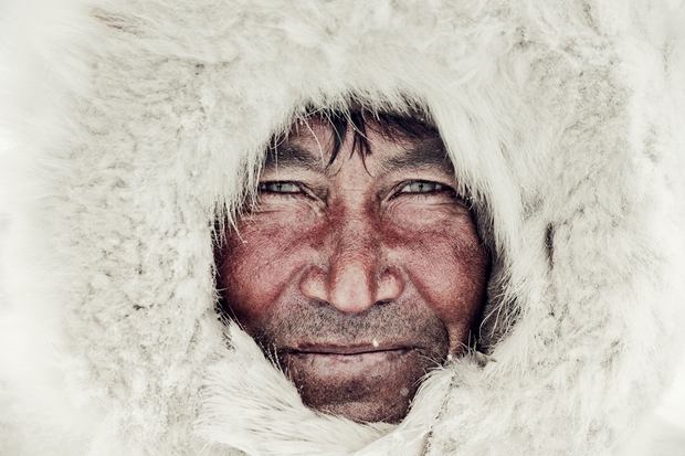 Jimmy Nelson. Nenets, from Siberia. Yakim, Brigade 2, Nenet. Yamal Peninsula, Ural Mountains. March 2011.