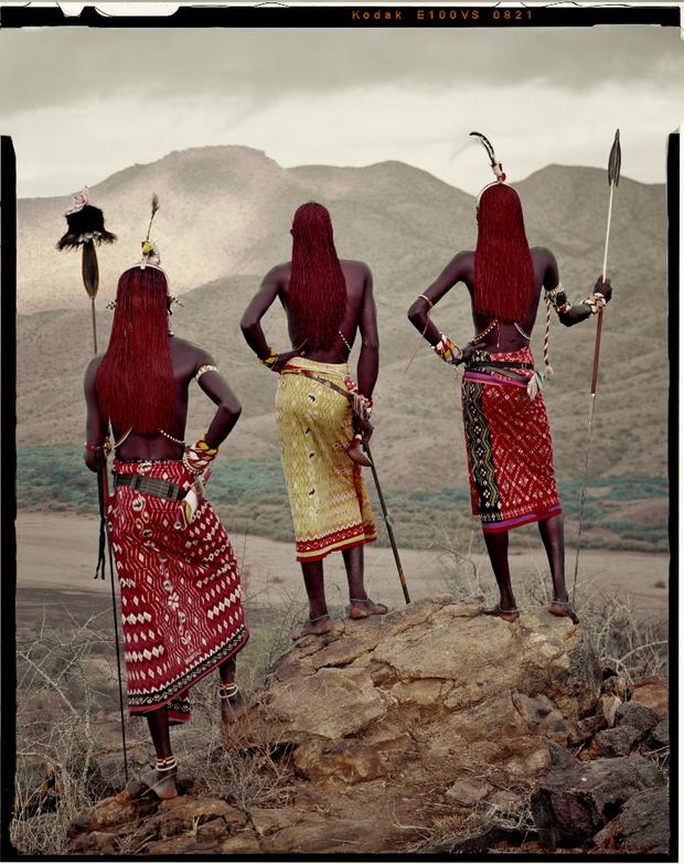 Jimmy Nelson. Samburu, from Kenya. Nyere, Lamulen & Loingu. Milgis. December 2010.