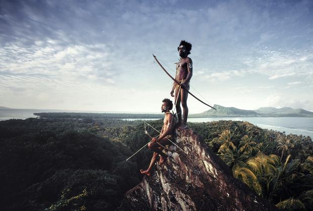 Jimmy Nelson. Vanatu, from Vanatu Islands. Rock of Rah. Rah Lava Island, Torba Province. September 2011.