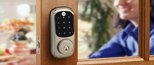 Yale Real Living touch pad deadbolt