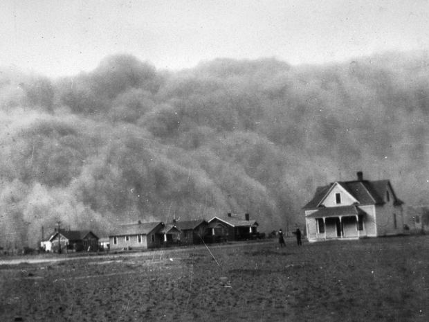 Dust Storm, Stratford, Texas