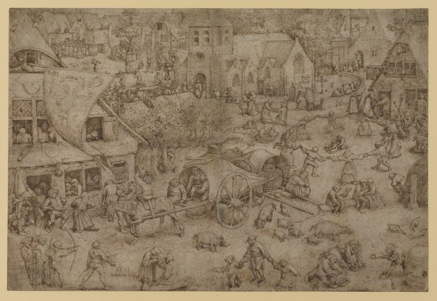 Pieter Bruegel the Elder (1525–1569). Kermis at Hoboken, 1559