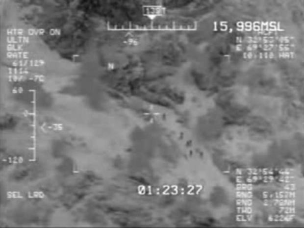 Migrants Seen by Predator Drone, U.S.-Mexico Border