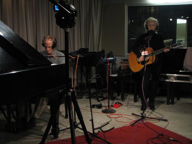 Russell Walden and Judy Collins