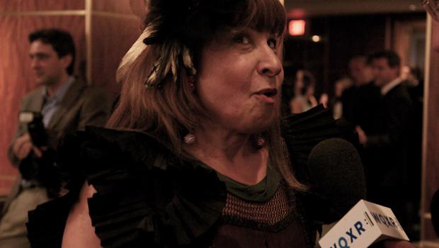 A patron at the Carnegie Hall season opener gala.