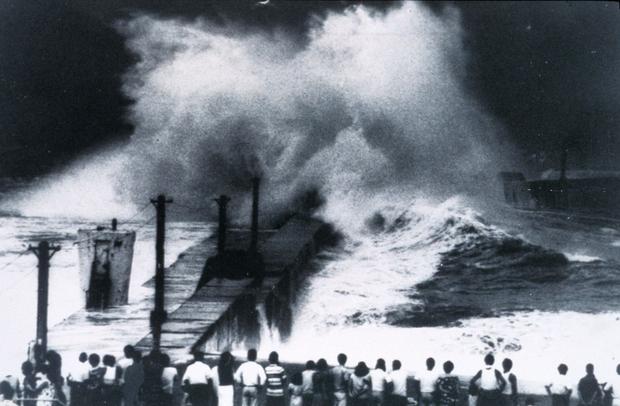 Typhoon, Japan, Early Twentieth Century