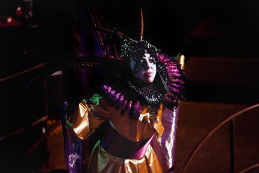 Choreographer Christy Fisher as Kocho's double