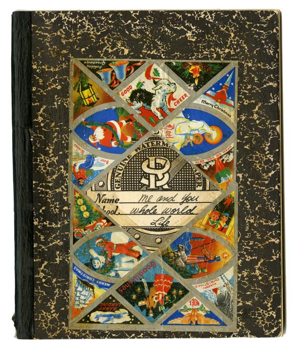 One of Woody Guthrie’s notebooks from New York City, December 1942.