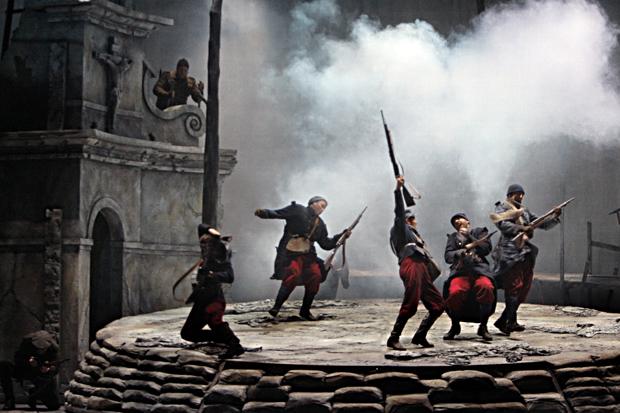 Ensemble in the Minnesota Opera production of Silent Night
