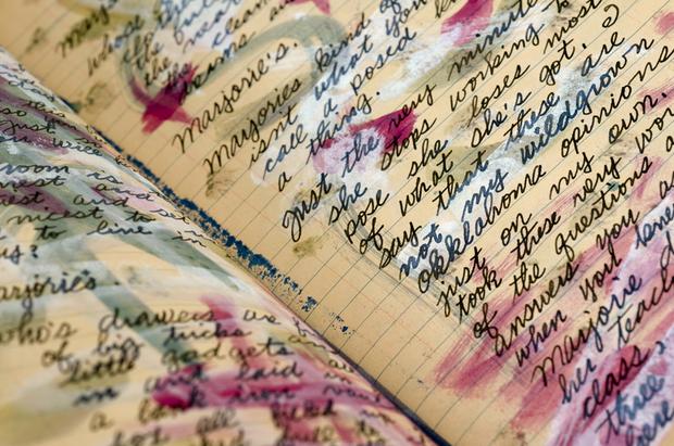 A page from Woody Guthrie’s notebook. New York City, 1947.