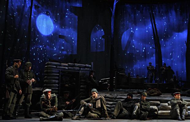 Ensemble in the Minnesota Opera production of Silent Night