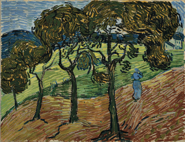Vincent van Gogh, Landscape with Figures, 1889,