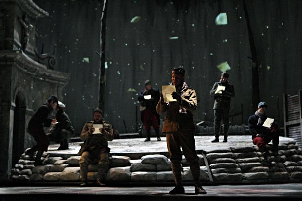 Ensemble in the Minnesota Opera production of Silent Night