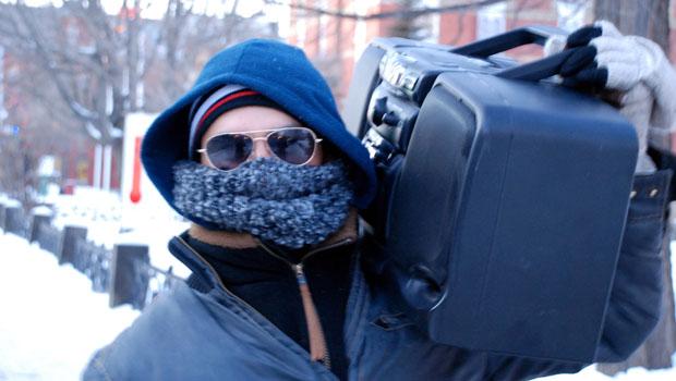 'Unsilent Night' is an annual boombox sound parade that goes from Washington Square to Tompkins Square Park. 'Unsilent Night' is an annual boombox sound parade that goes from Washington Square to Tompkins Square Park.