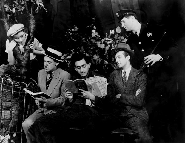 A scene from the ILGWU's 'Pins & Needles' musical revue.