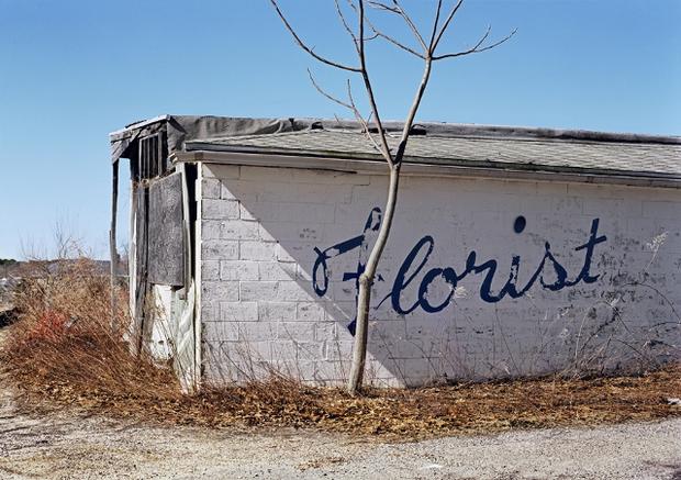 The Gitterman Gallery is showing the photography of Adam Bartos, an artist inspired by 19th century travel photography. This image was taken on Long Island in 2010.