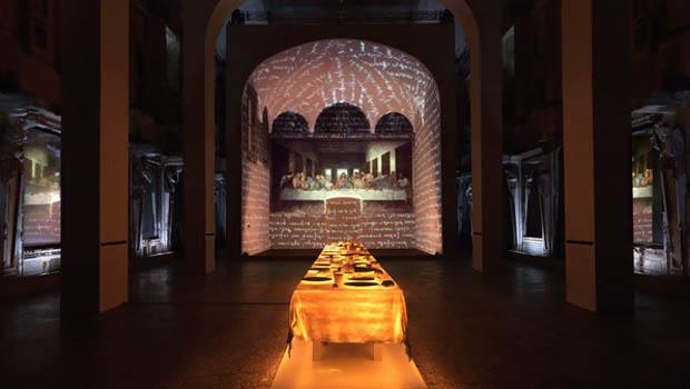 Peter Greenaway's 'Leonardo’s Last Supper' at the Park Avenue Armory Peter Greenaway's 'Leonardo’s Last Supper' at the Park Avenue Armory
