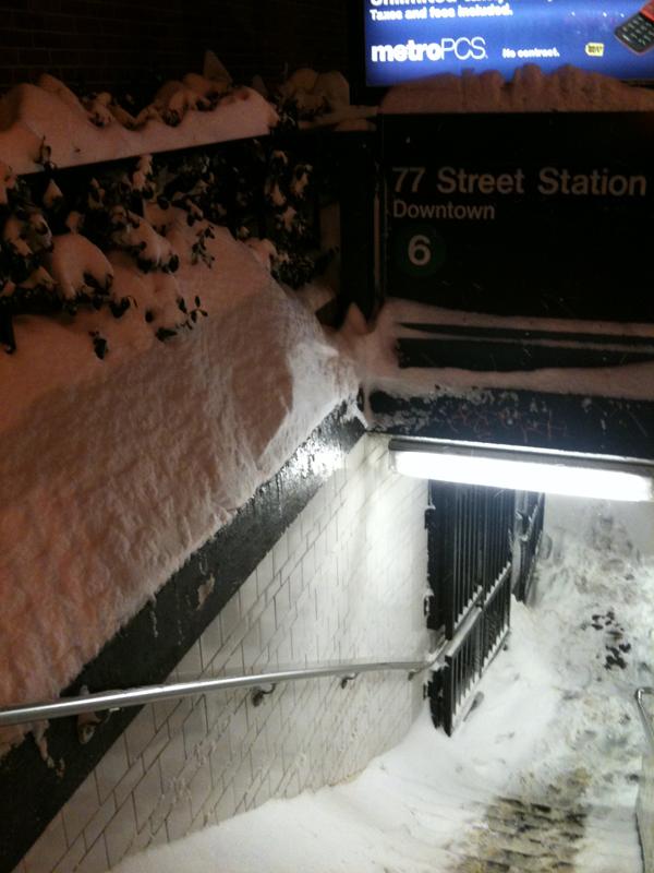 77th Street Entrance to the 6 Train, Manhattan 77th Street Entrance to the 6 Train, Manhattan