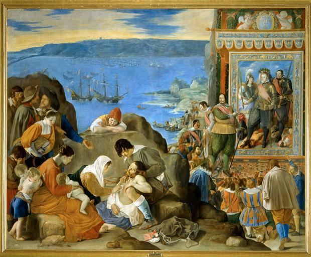 The Recapture of Bahia in Brazil, c. 1635