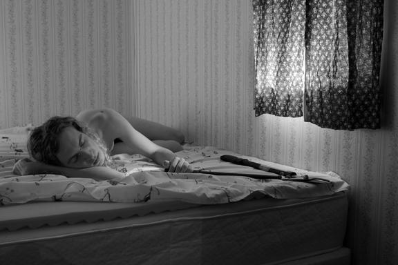 The A.I.R. Gallery in Dumbo is showcasing work that explores issues of gender and identity. Seen here: an untitled image by Bland Boydston III from 2011.