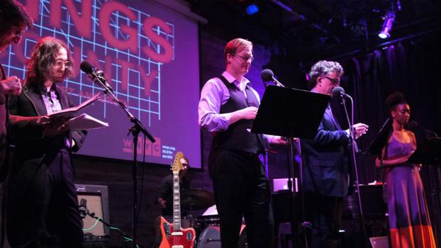 Kurt Andersen and the cast join together to tell a story about life in Brooklyn.