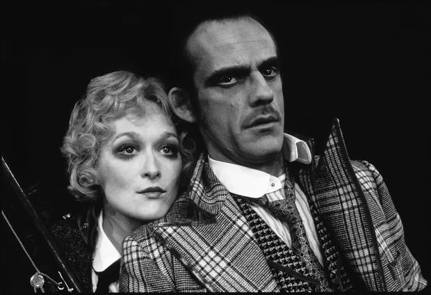 Meryl Streep and Christopher Lloyd in Happy End, Kurt Weill and bertolt Brecht/Chelsea Theater Center, 1977. Photo: Martha Swope.