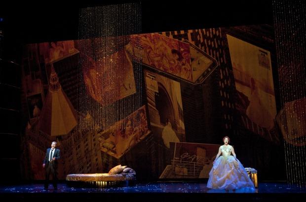 Roger Honeywell (Midas) and Meagan Miller (Danae)