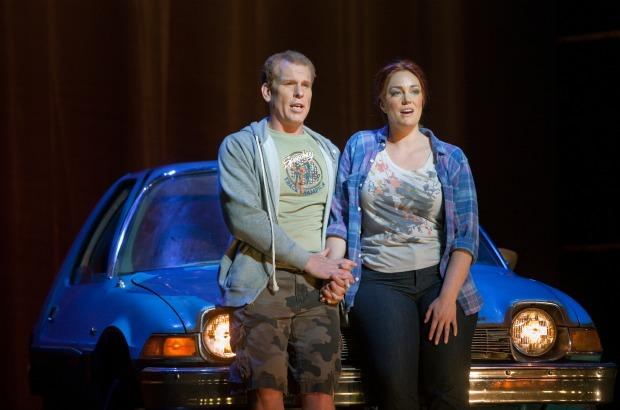 Roger Honeywell (Midas) and Meagan Miller (Danae)