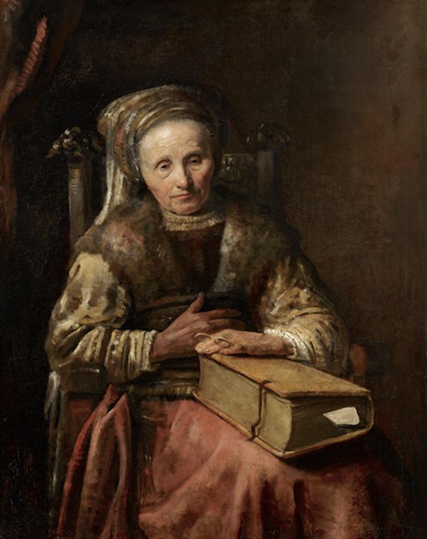 Old Woman with a Book, c. mid-1650s