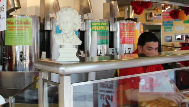 Photo No. 6 (Nov. 8) Answer: Gray's Papaya.