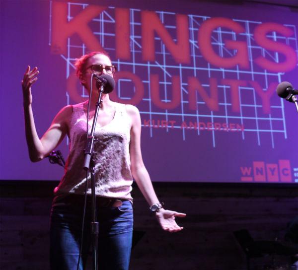 Writer and stand-up comedian Jessi Klein performs.