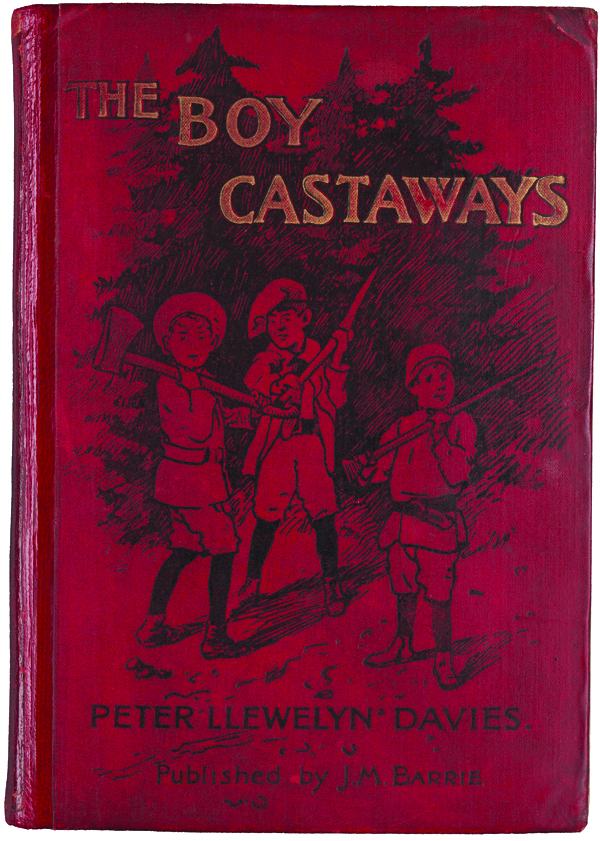 The Boy Castaways cover (Beineke Rare Book and Manuscript Library)