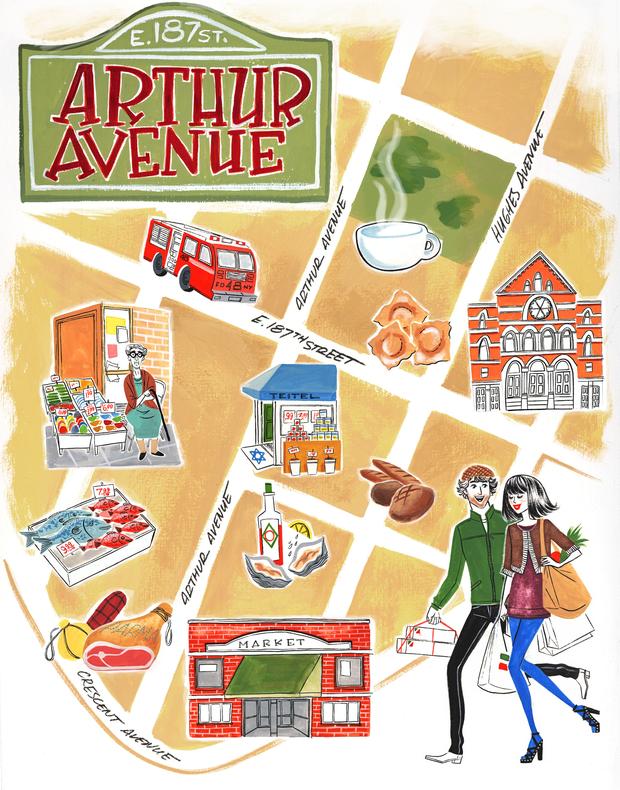 Arthur Ave by Marilena Perilli