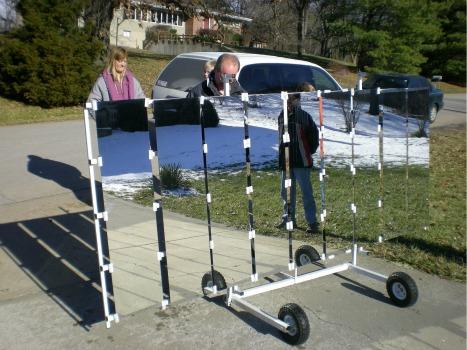 The Space Pirates align their mirror array to replicate an Archimedes Death Ray.